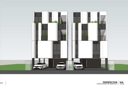 ขายทาวน์โฮม 4 ชั้น พร้อมลิฟต์ส่วนตัว ถึงชั้น Roof Top – Rare Item ย่านอารีย์