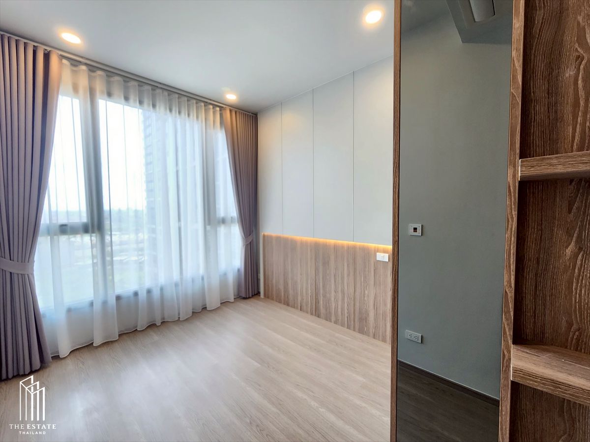 For rent Whizdom The Forestias (Destinia) ห้องแบบหน้ากว้าง ได้วิวสวนป่า 30 ไร่ของโครงการ @45,000 Baht – รูปที่ 2