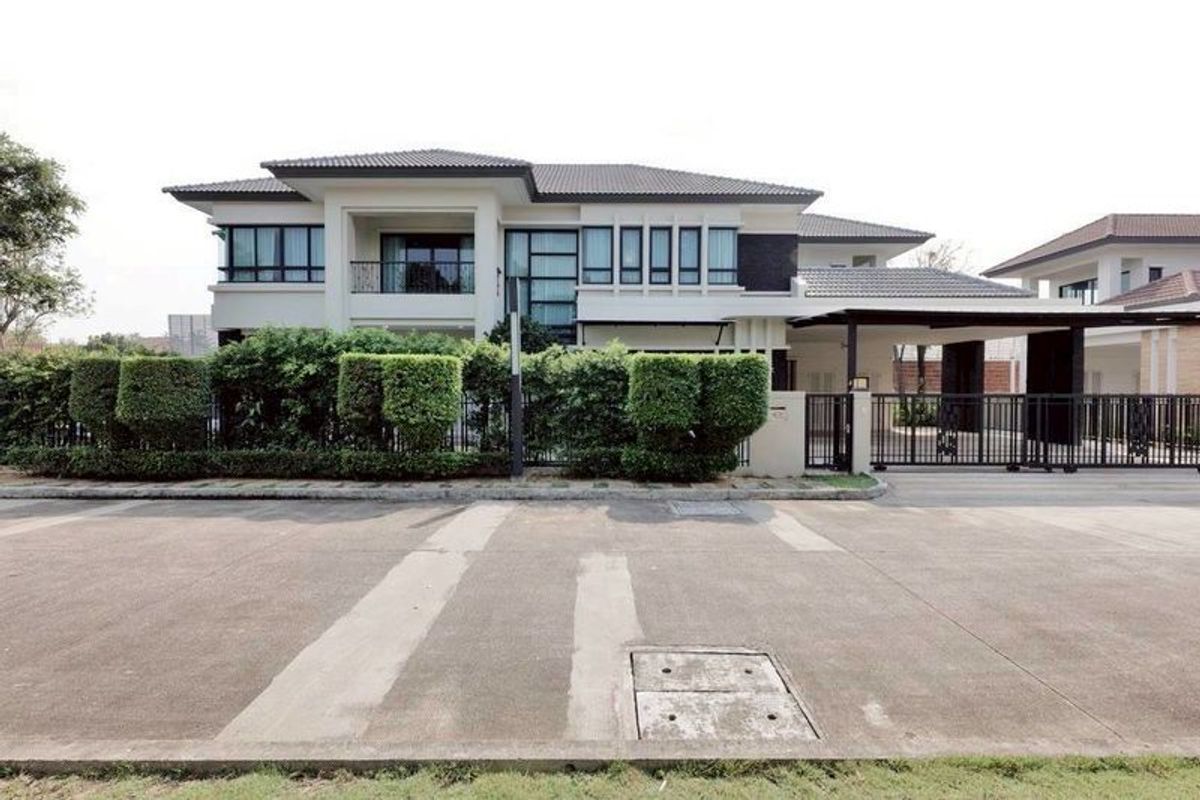 House for sale, Pluvilla, Grand Bangkok Boulevard Project Ratchaphruek-Rattanathibet, an area of 140 square wah, 4 bedrooms, 6 bathrooms, 3 parking spaces, Bang Rak Noi Subdistrict Mueang Nonthaburi District Nonthaburi Province House for sale, Pluvilla, Grand Bangkok Boulevard Project Ratchaphruek-Rattanathibet, an area of 140 square wah, 4 bedrooms, 6 bathrooms, 3 parking spaces, Bang Rak Noi Subdistrict Mueang Nonthaburi District Nonthaburi Province