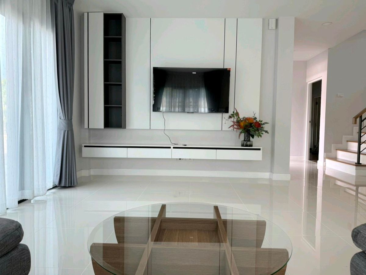 🔰▫️บ้านพร้อมอยู่ ✨ Luxury Family Home for Rent | CENTRO Vibhavadi | Fully Furnished | Near Harrow International School 🏡 ให้เช่าบ้านเดี่ยวหมู่บ้าน CENTRO วิภาวดี – รูปที่ 3