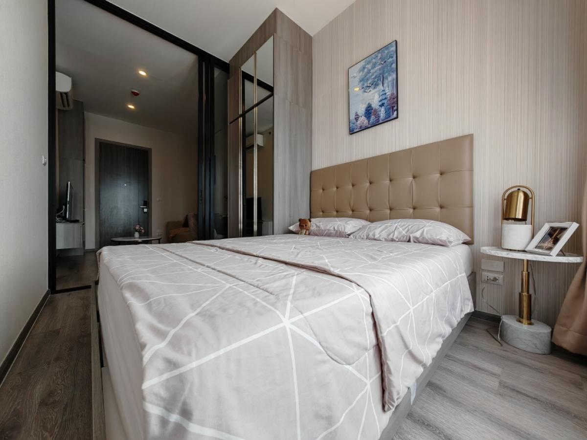 🔥Urgent for Rent🔥 Knightsbridge Prime On Nut, newly renovated, high floor, Chao Phraya River view, near BTS On Nut.