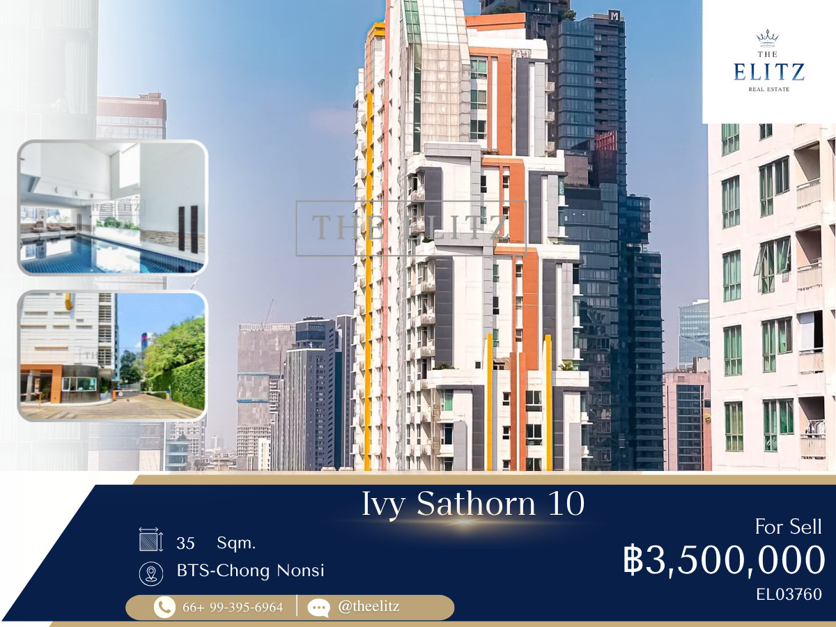 ✨ Modern Living in the Heart of Sathorn Financial District | Prime Location near BTS Chong Nonsi - Walkable &amp; Convenient ✨ 