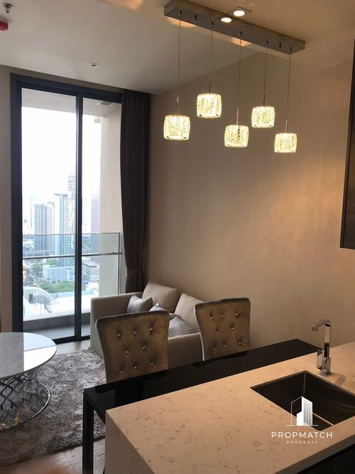 ✨Flash Deal ✨THE ESSE ASOKE( 1Bed 1Bath 45SQM.) แต่งครบพร้อมอยู่ !! เพียง 37,000บาทต่อเดือน Tel.0981315848 @propmatch