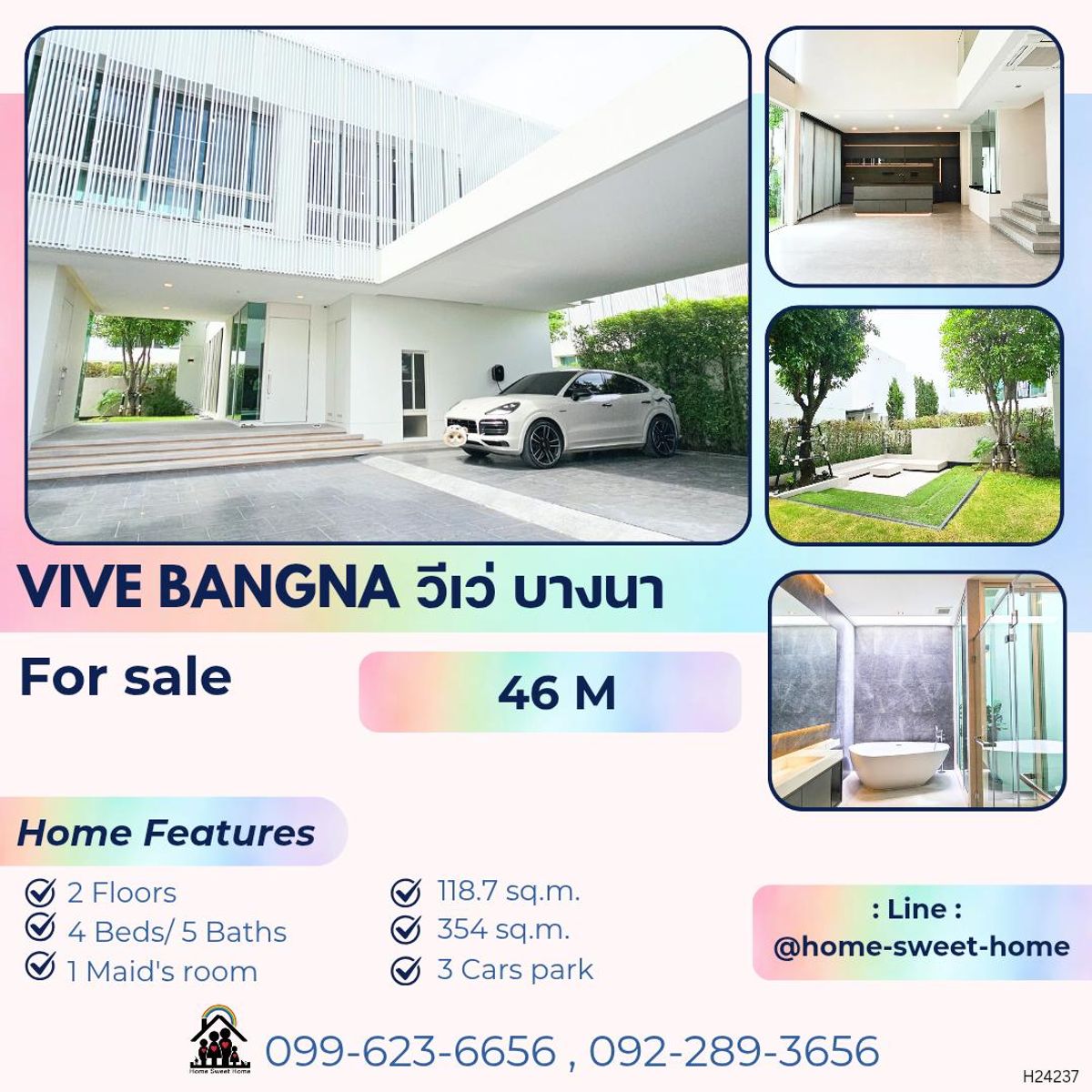 Large luxury house, Vive Bangna