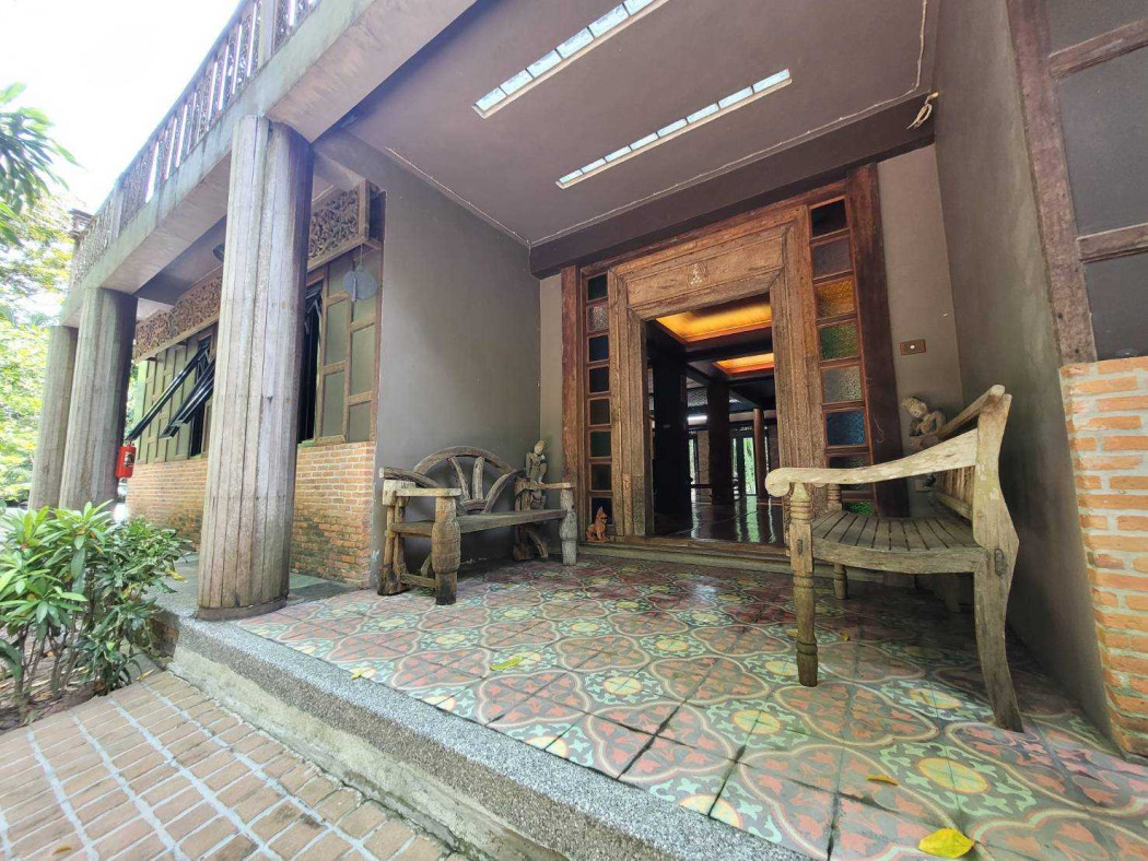 ให้เช่า บ้านเดี่ยว บ้านหรูเรือนไทยพร้อมที่ดิน​ 400 ตรม 8 ไร่ 3 งาน 18 ตรว ใกล้​ รพ.​ นวมินทร์ – รูปที่ 4