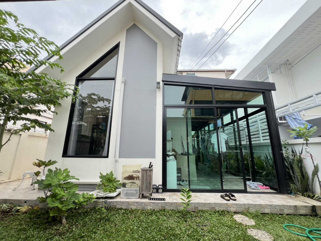 ขาย บ้านเดี่ยว บ้านใหม่ สร้างเอง  สไตล์ทาวน์โฮม 120 ตรม 35.20 ตรว