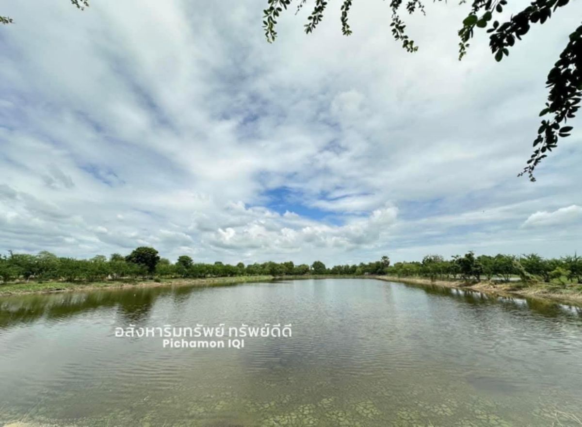 Land (fish pond) with 1 house, Bang Phra Subdistrict, Mueang Chachoengsao District, Chachoengsao Province