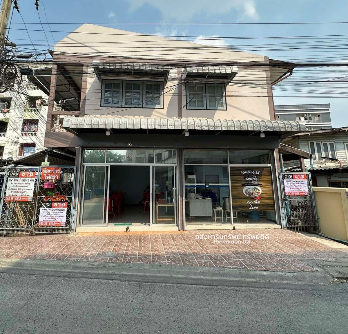Dormitory 🏠 in Soi Rangsit, Nakhon Nayok 17 #Dormitory with the tenant can continue the business. #There are full litors in every room