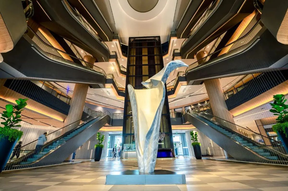 อาคารซีดับเบิลยู ทาวเวอร์ (CW Tower) สำนักงานให้เช่าติดถนนรัชดาภิเษก กรุงเทพฯ ใกล้เดอะ สตรีท รัชดา – รูปที่ 4