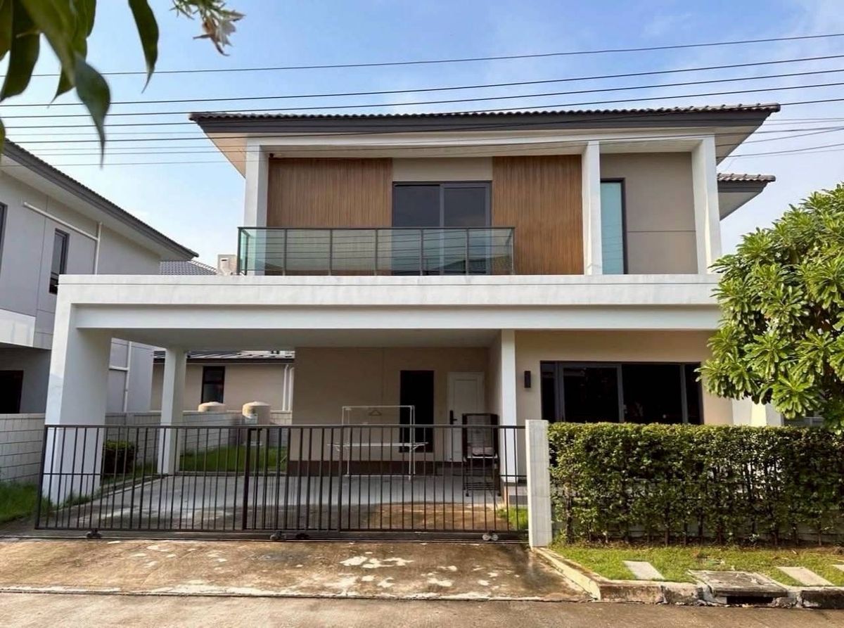 🏡 ให้เช่า บ้านเดี่ยว 2 ชั้น โครงการ Centro พระราม 2 – พุทธบูชาบ้านใหม่ ตกแต่งครบ พร้อมเฟอร์นิเจอร์ครบชุด พร้อมเข้าอยู่ได้ทันที