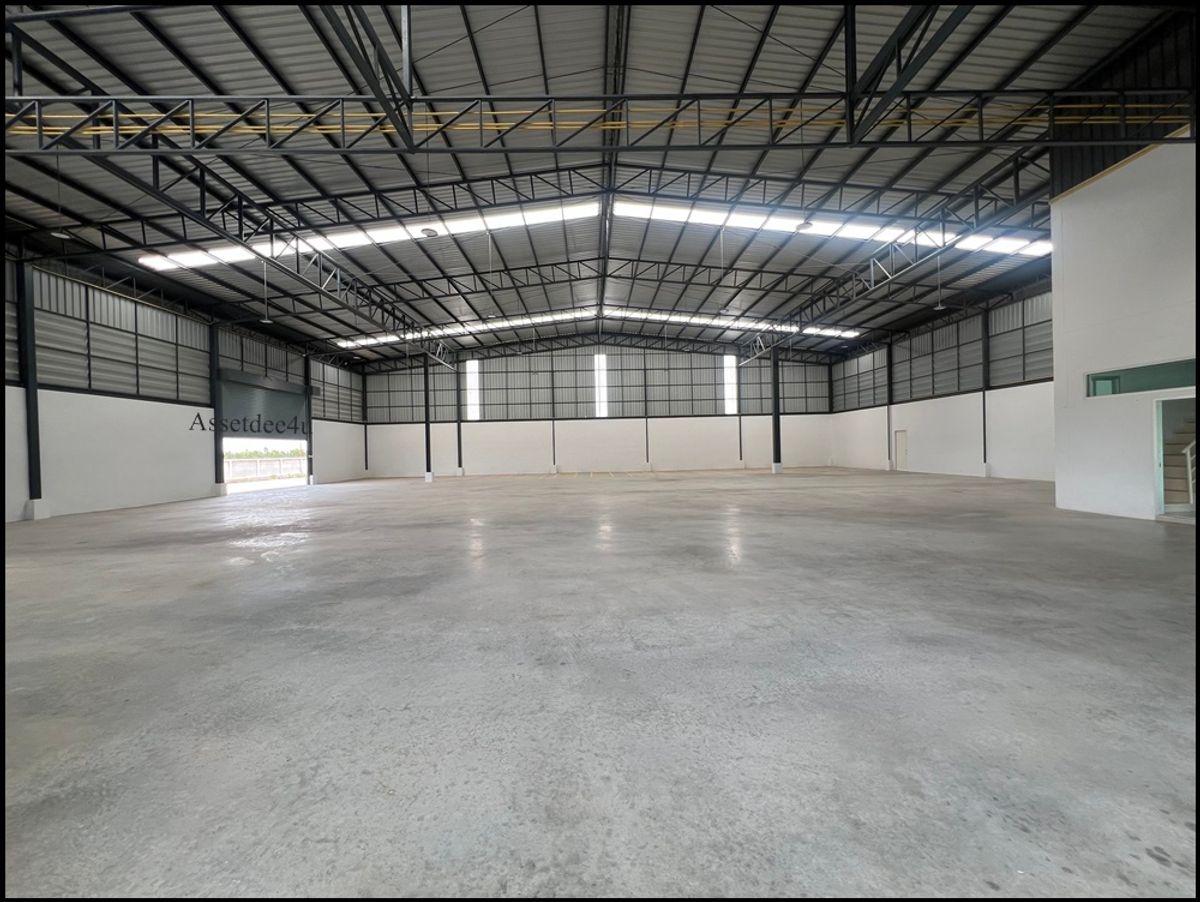AW565 ให้เช่าที่ดิน โกดังพร้อมสำนักงาน 6 ไร่ ติดถนนบางบัวทอง - สุพรรณบุรี ขาเข้ากรุงเทพฯ – รูปที่ 3