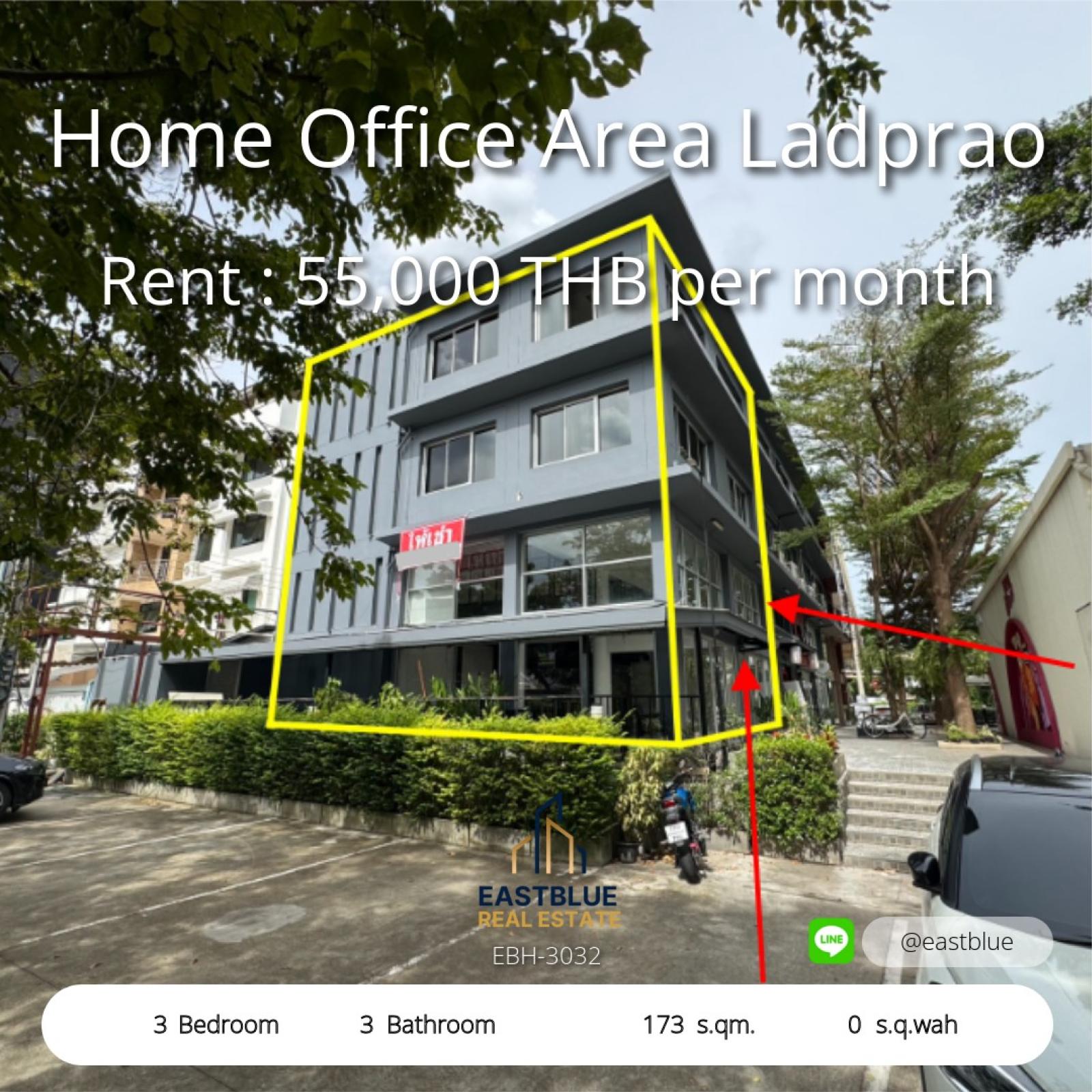 Create a work space at home in Lat Phrao, 3 bedrooms, 3 bathrooms. Home Office Living: 3 Beds, 3 Baths in Ladprao, 55,000 THB/month Create a work space at home in Lat Phrao, 3 bedrooms, 3 bathrooms. Home Office Living: 3 Beds, 3 Baths in Ladprao, 55,000 THB/month
