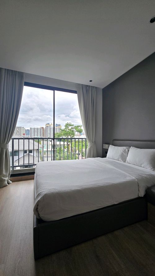 ขายคอนโด เอคิว เอลิคซ์ เรซิเดนซ์ AQ Alix Residence Soonvijai ชั้นที่ 5พื้นที่ใช้สอย 28.31 ตร.ม. ห้อง Studio ห้องน้ำ 1 ห้อง