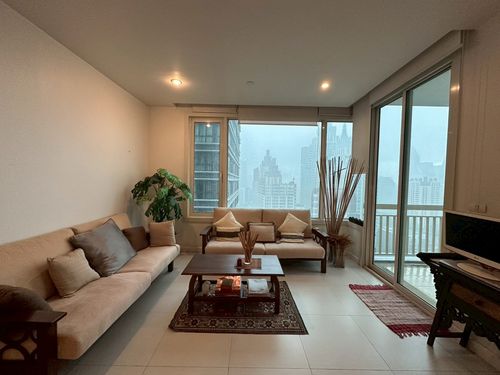 For sale Manhattan Chidlom 120,xxx per sq.m! 2 bedroom fully furnished on high floor near Central Chidlom