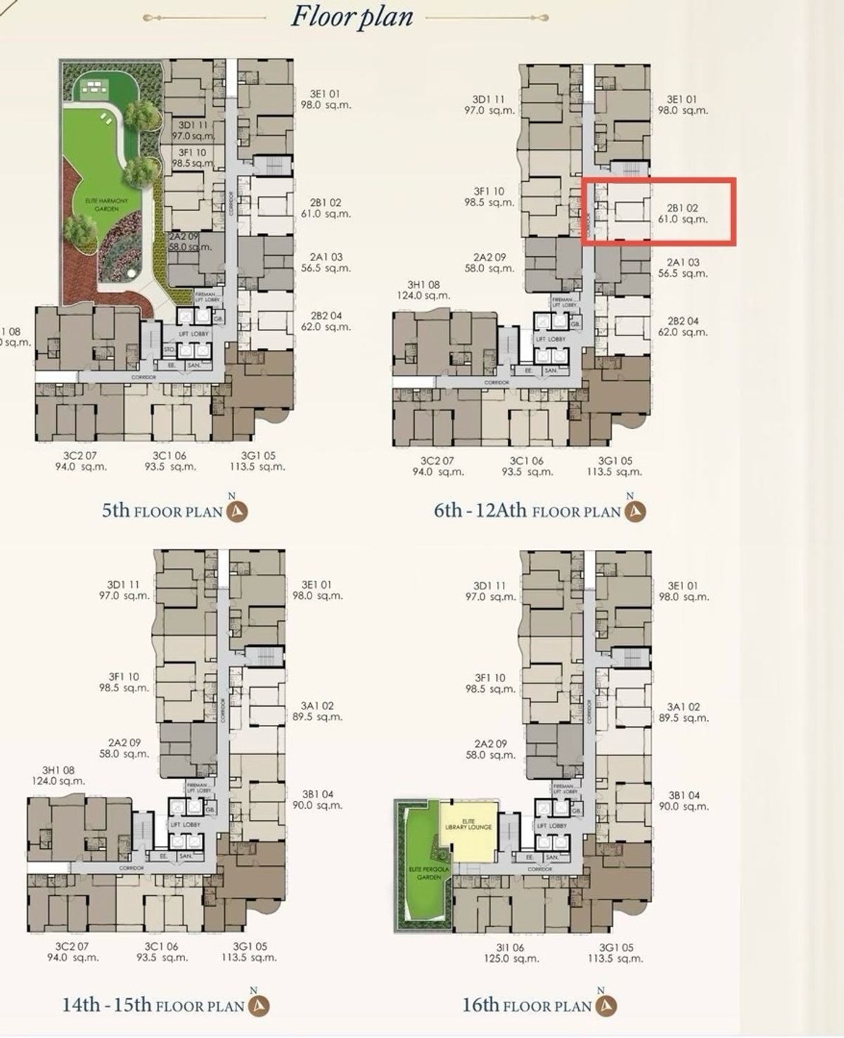 ขายดาวน์ Supalai Elite Sukhumvit39  – รูปที่ 2