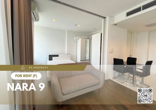 ให้เช่า ✨ Nara 9 ✨ ติด BRTสถานีอาคารสงเคราะห์ เฟอร์นิเจอร์ เครื่องใช้ไฟฟ้าครบ 