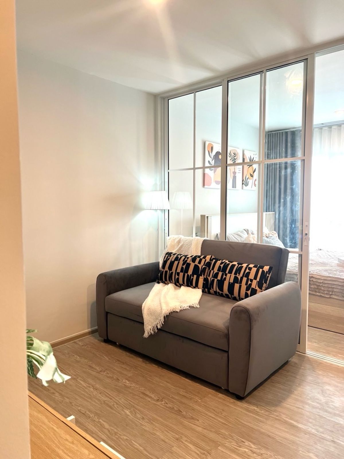 ให้เช่า ห้องใหม่ โครงการใหม่ รีเจ้นท์โฮมบางนา ตกแต่งครบ เครื่องใช้ไฟฟ้าครบ – รูปที่ 2