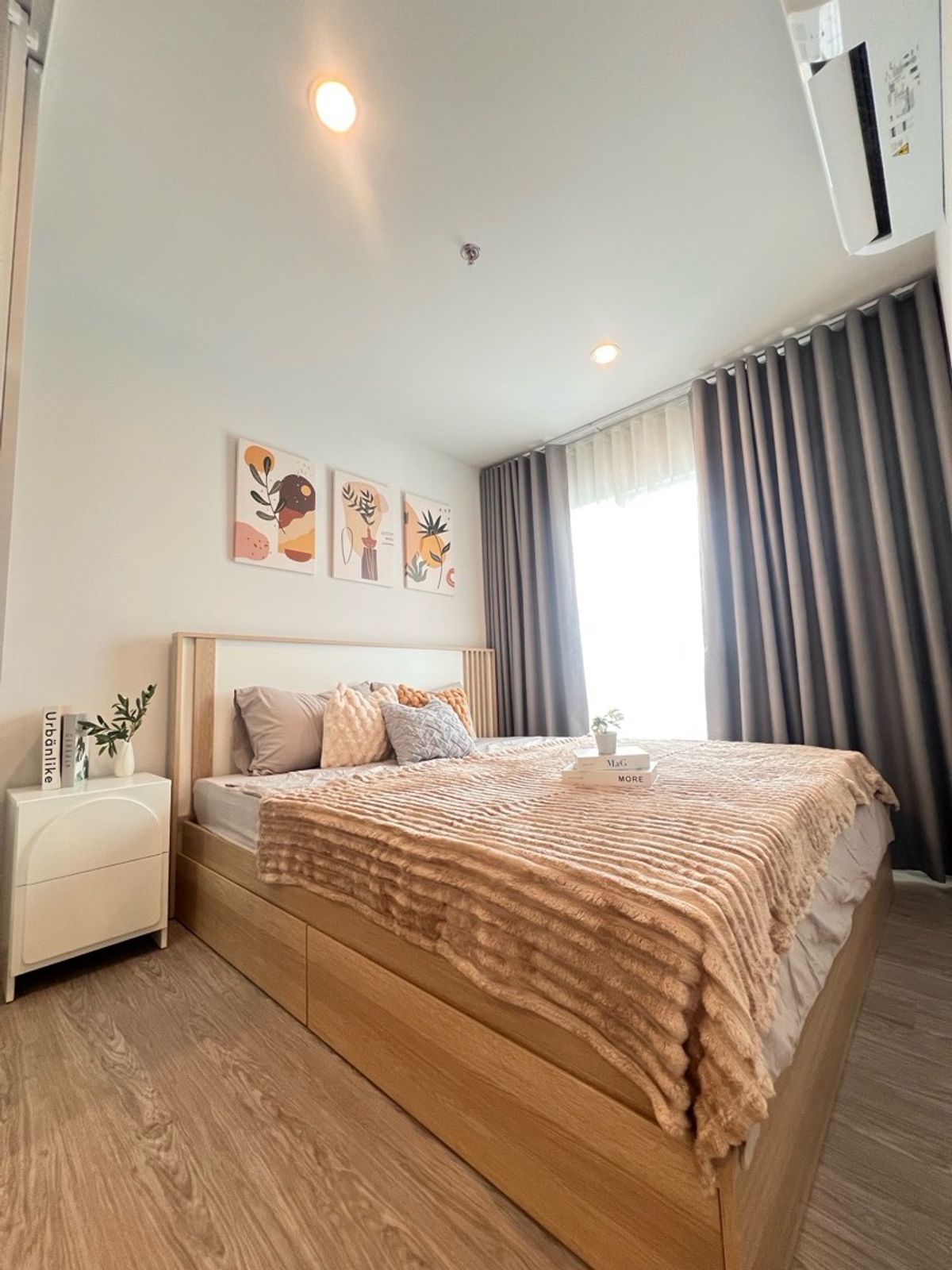 New room for rent, new project, Regent Home, Bangna, fully decorated, electrical appliances