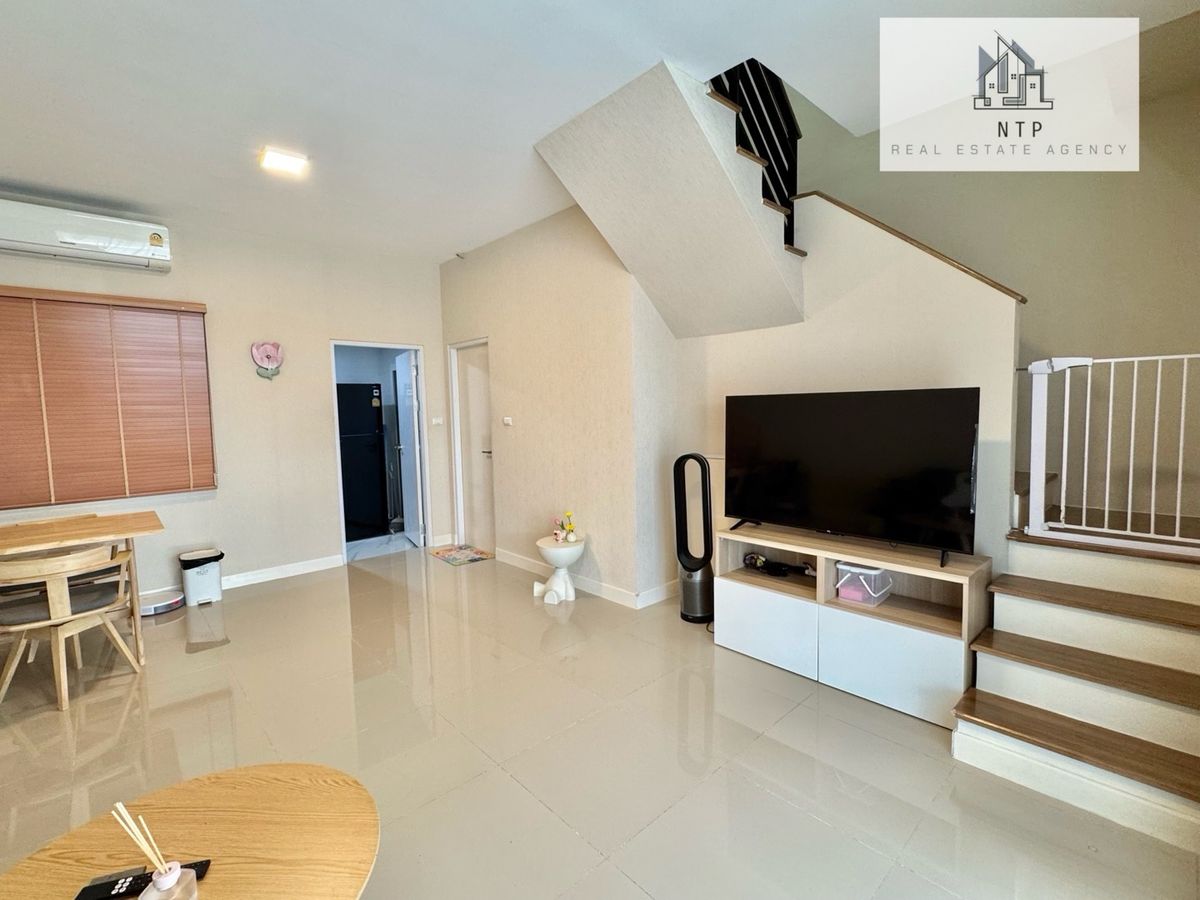 ✨🌳Townhome for rent | ให้เช่าทาวน์โฮม เลี้ยงสัตว์ได้🐱🐶ใกล้ Mega Bangna ใกล้ทางด่วนเดินทางสะดวก เฟอร์นิเจอร์และเครื่องใช้ไฟฟ้าครบ👍🏻 ราคาดีมาก 📍 หมู่บ้าน Pleno บางนา-วงแหวน – รูปที่ 3