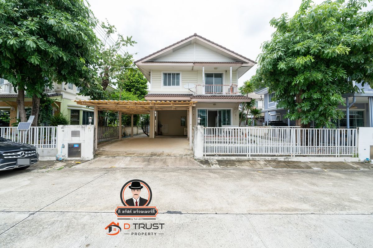 Rent a single house, Siwalee Suvarnabhumi, 50.60 sq.w., 3 bedrooms, 2 bathrooms, 2 car parks