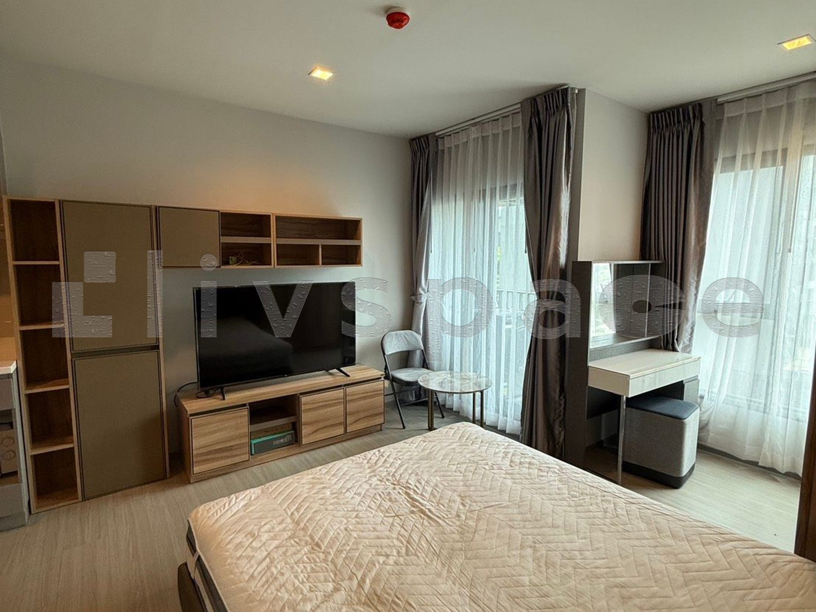 ▚ L1JC04ツ ให้เช่า: Life Asoke Rama 9 Studio 1 Bath 28ตร.ม. ชั้นสูง ราคาดี ใกล้ MRT พระราม 9✨ – รูปที่ 3