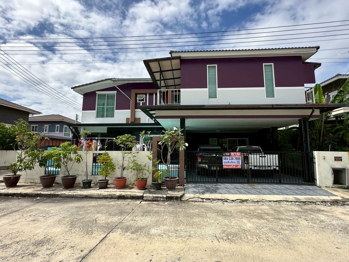 ขายบ้านเดี่ยว 2 ชั้น หมู่บ้านวังทอง เดอะแพรรี่ รังสิต-คลองหลวง แปลงมุม สวยพร้อมอยู่