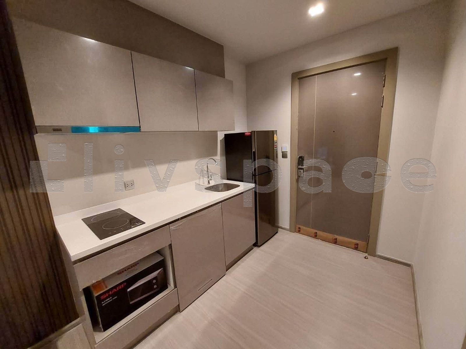 ▚ L1JC06ツ ให้เช่า: Life Asoke Rama 9 Studio 26ตร.ม. แต่งสวย ราคาดี สแกนใบหน้าเข้าอาคาร พร้อมอยู่✨ – รูปที่ 4