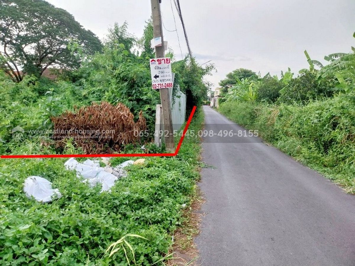 ขาย ที่ดิน 386 ตรว. ซ.สายไหม6 หรือ ซ.พหลโยธิน54/1แยก8 ใกล้ถนนจันทรุเบกษา แยกคปอ. โรงเรียนฤทธิยะวรรณาลัย – รูปที่ 2