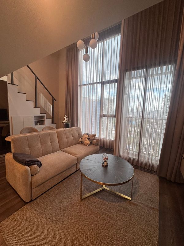 🔥 For Rent Duplex 1Bedrooms 🔥 Knightbrige Space Rama9