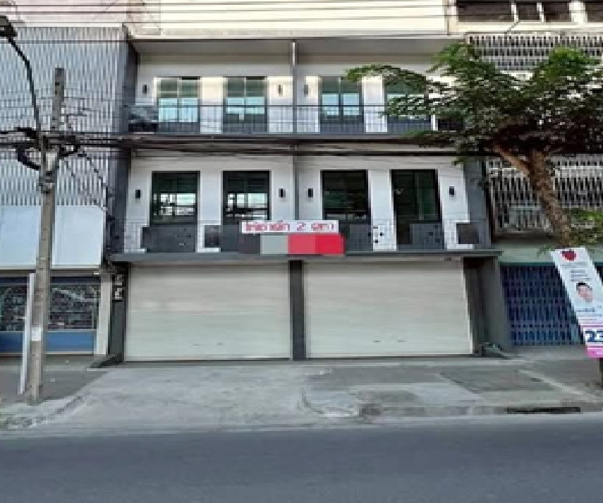 For Rent ให้เช่าอาคารสำนักงาน 3 ชั้น 2 คูหา ตีทะลุ ริมถนนสุขสวัสดิ์ แยกบางประแก้ว ใกล้พระราม 2 / อาคาร Renovate ใหม่ / พื้นที่ใช้สอยรวม 310 ตารางเมตร / เหมาะเป็นสำนักงาน , คลีนิค , หน้าร้าน จดบริษัทได้ – รูปที่ 3