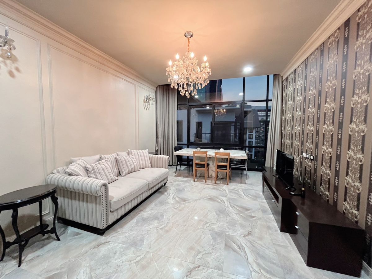 RENT !! Condo Amanta Ratchada, MRT Thailand Cultural Centre, 2 Beds, Tower 2, Fl. 7, Area 98sq.m., Rent 35,000 Baht – รูปที่ 3
