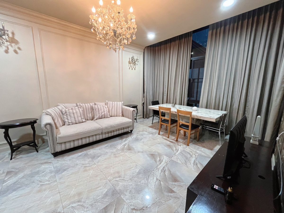 RENT !! Condo Amanta Ratchada, MRT Thailand Cultural Centre, 2 Beds, Tower 2, Fl. 7, Area 98sq.m., Rent 35,000 Baht – รูปที่ 4