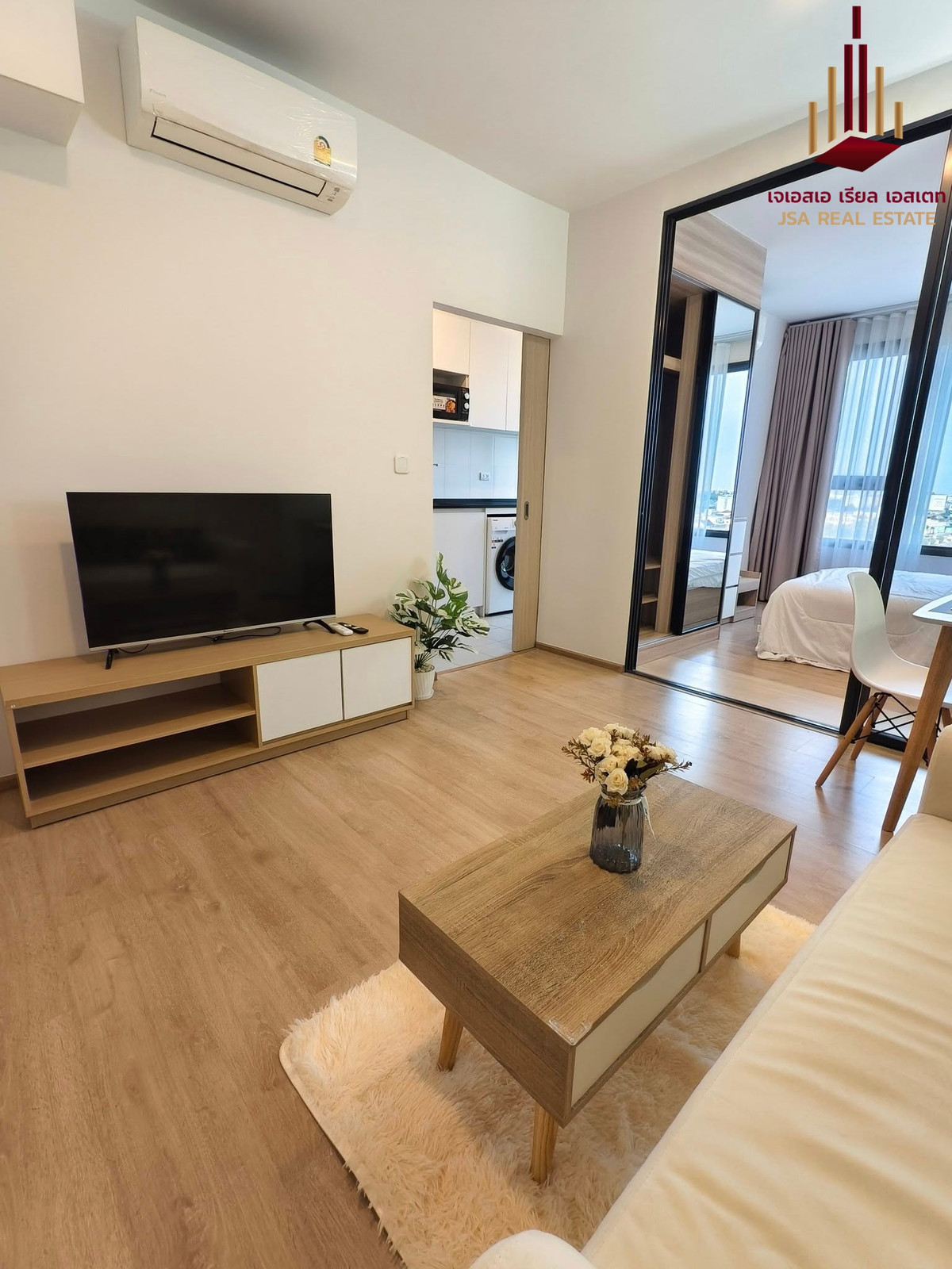✨ For Rent: Chewathai Kaset-Nawamin Condo ✨  💰 Only 15,500 THB/month
