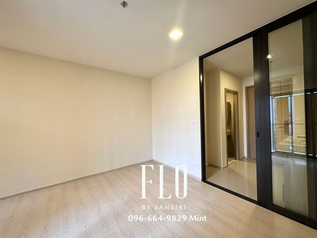 ขายด่วนแต่งครบพร้อมเข้าอยู่ Flo by sansiri 24.75 Sq.m 📞 096-664-9829 เซลล์แสนสิริ – รูปที่ 3