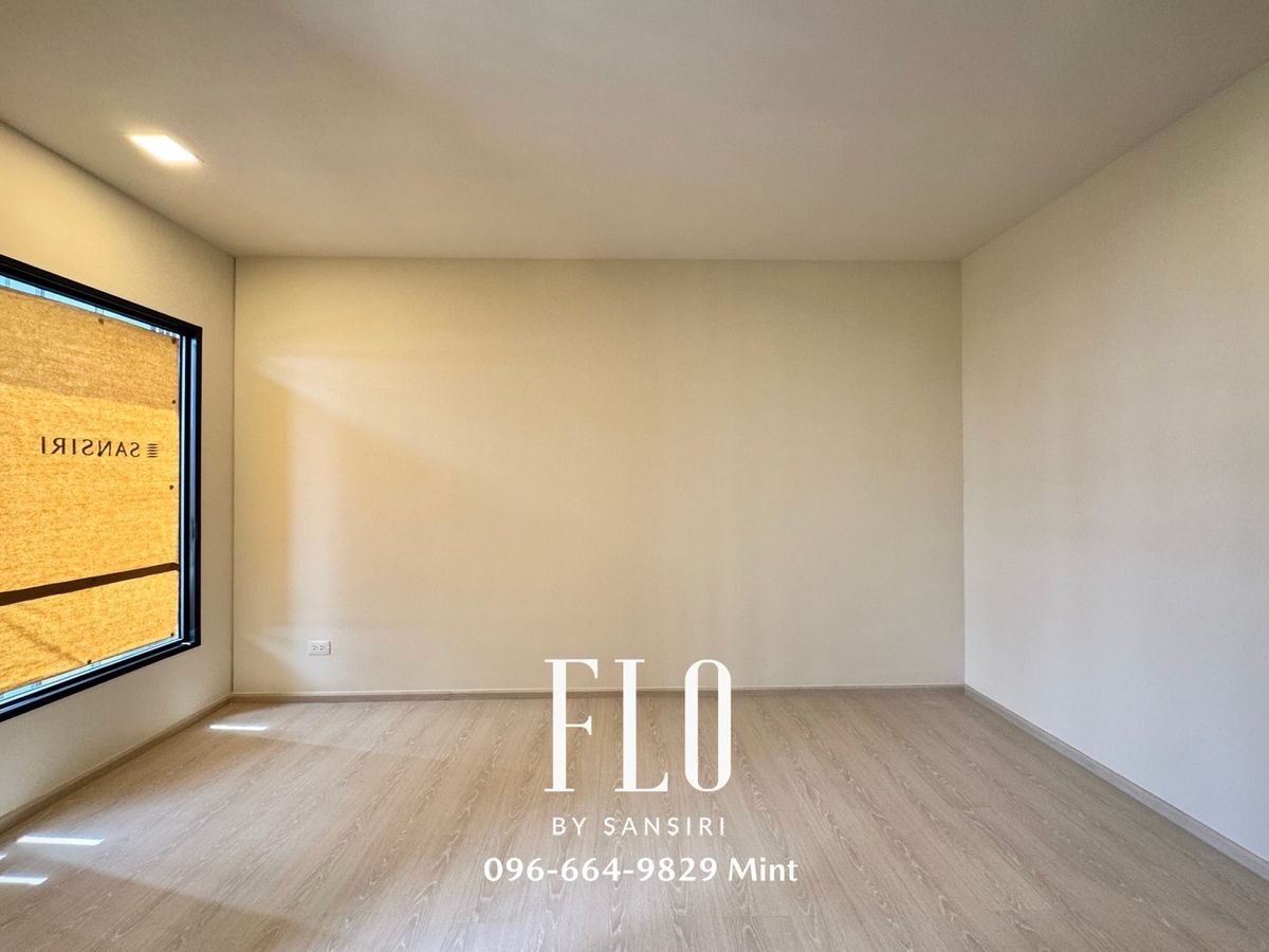 ขายด่วนแต่งครบพร้อมเข้าอยู่ Flo by sansiri 24.75 Sq.m 📞 096-664-9829 เซลล์แสนสิริ – รูปที่ 2