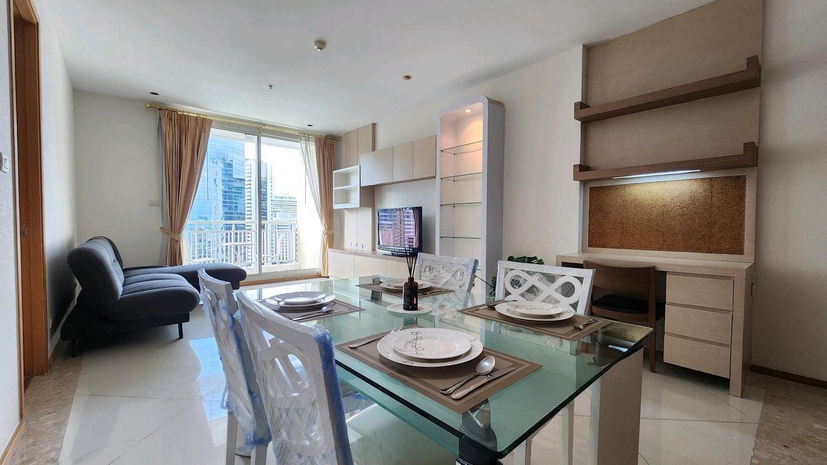 The Empire Place | 1 ห้องนอนให้เช่า ติดวอลเปเปอร์ใหม่ ไซต์ใหญ่ น่าอยู่ ทำเลดี ราคาดีมาก
