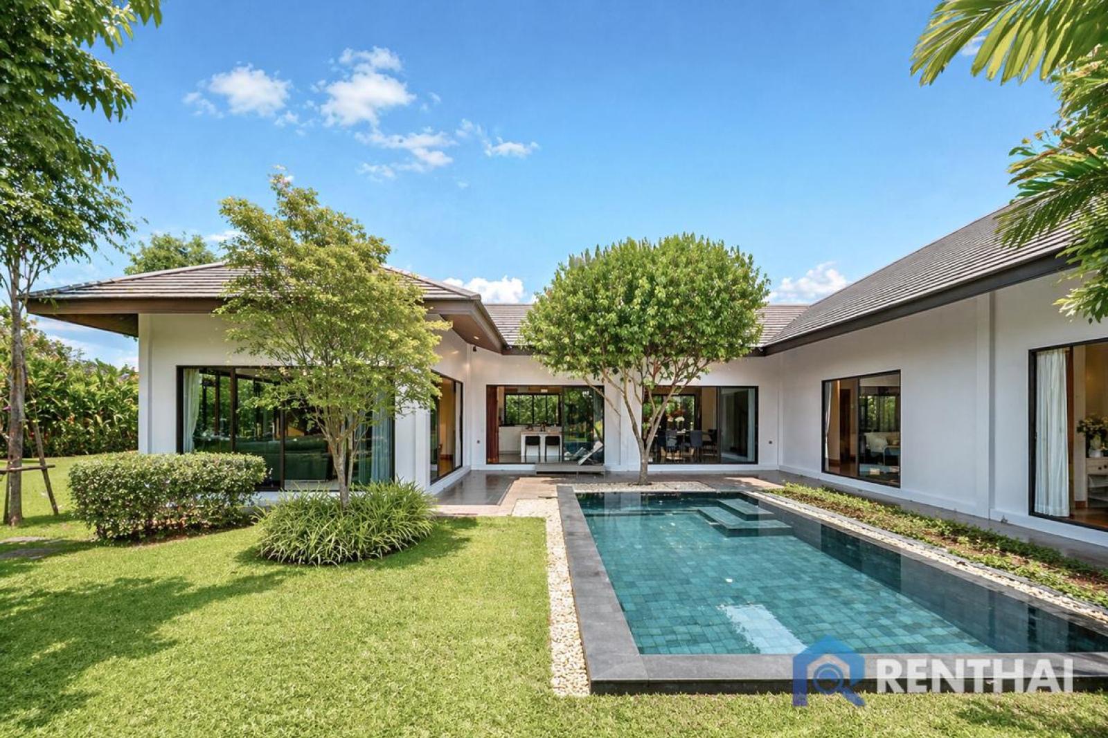 Luxury 1-Storey Pool Villa for Sale & Rent