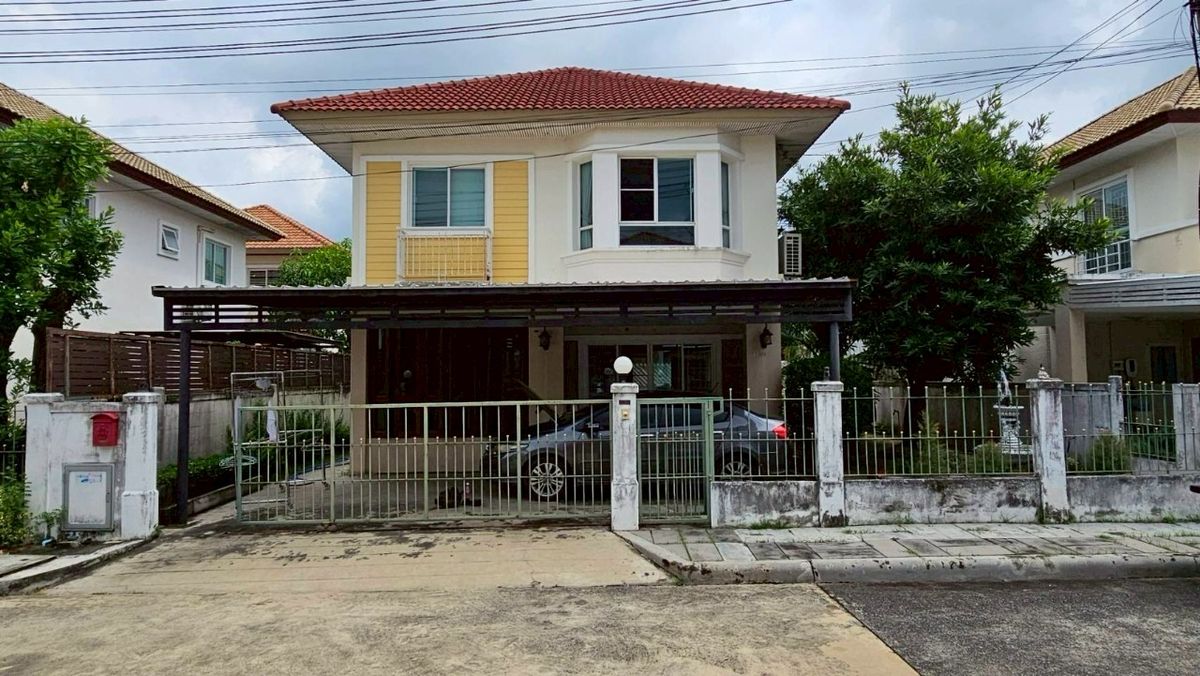 ขายด่วน ! บ้านเดี่ยว 2ชั้้น  ม.ชวนซื่นบรู๊คไซด์  ทำเลดี เดินทางสะดวก ใกล้สนามกอล์ฟชวนซื่นฟลอร่า