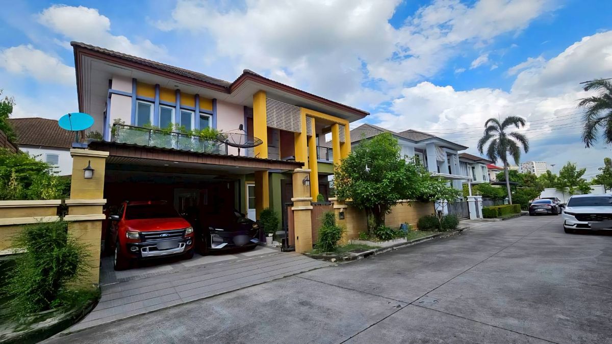 ขายด่วน บ้านเดี่ยว หมู่บ้านบางกอกบูเลอวาร์ด รัชดา-รามอินทรา ซ.01กาญจนาภิเษก 10/1 – รูปที่ 2