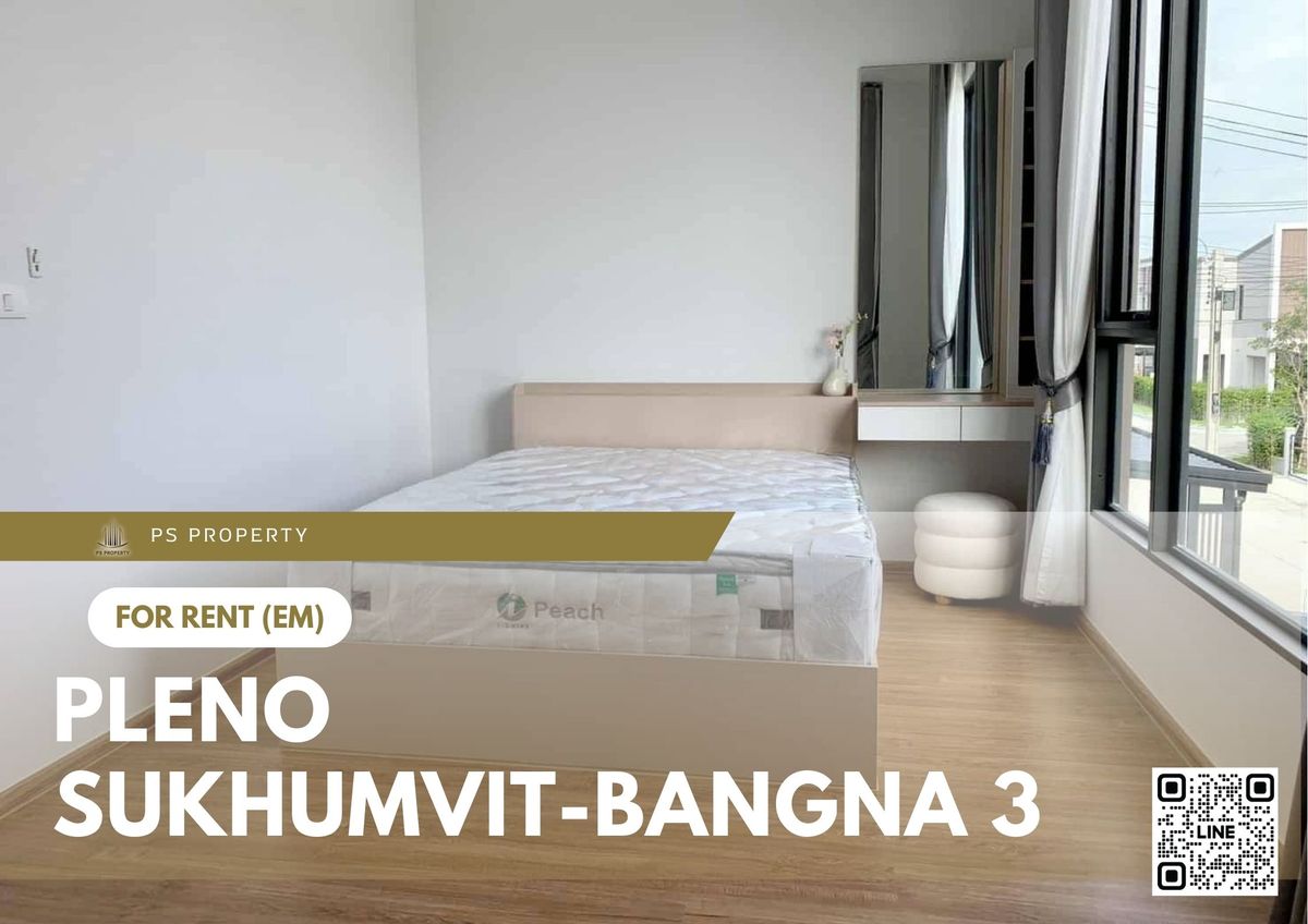 Townhouse for rent ✨ Pleno Sukhumvit-Bangna 3 ✨ 3 bedrooms, 2 bathrooms, fully furnished and equipped with appliances. Townhouse for rent ✨ Pleno Sukhumvit-Bangna 3 ✨ 3 bedrooms, 2 bathrooms, fully furnished and equipped with appliances.