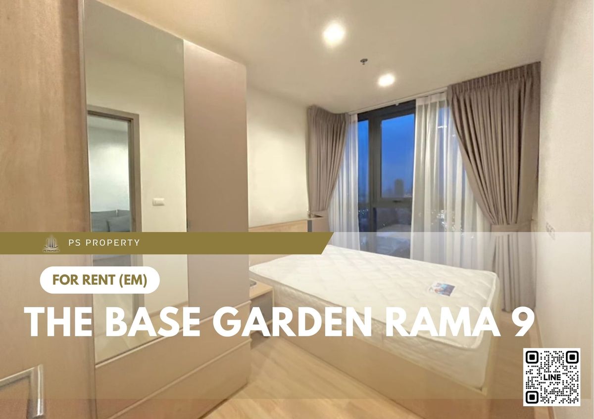ให้เช่า 📍 The Base Garden Rama 9 📍 ใกล้ APL รามคำแหง เฟอร์นิเจอร์ และ เครื่องใช้ไฟฟ้าครบ 
