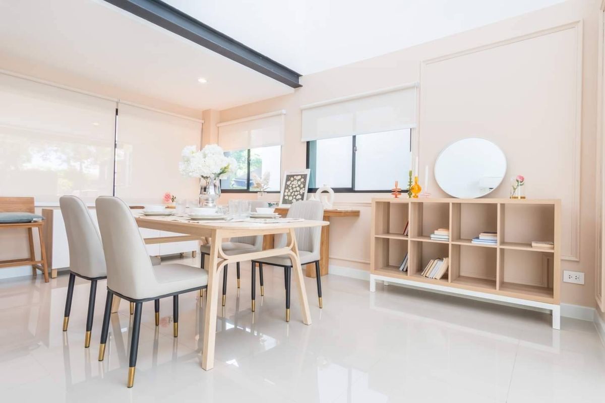 ❖ Nice Decorate ❖ ทาวน์โฮม 3.5 ชั้น หลังมุม | ขนาด 22.00 ตร.ว. 230.00 ตร.ม. | 3 ห้องนอน 4 ห้องน้ำ | ใกล้ The Nine Center พระราม 9 – รูปที่ 4