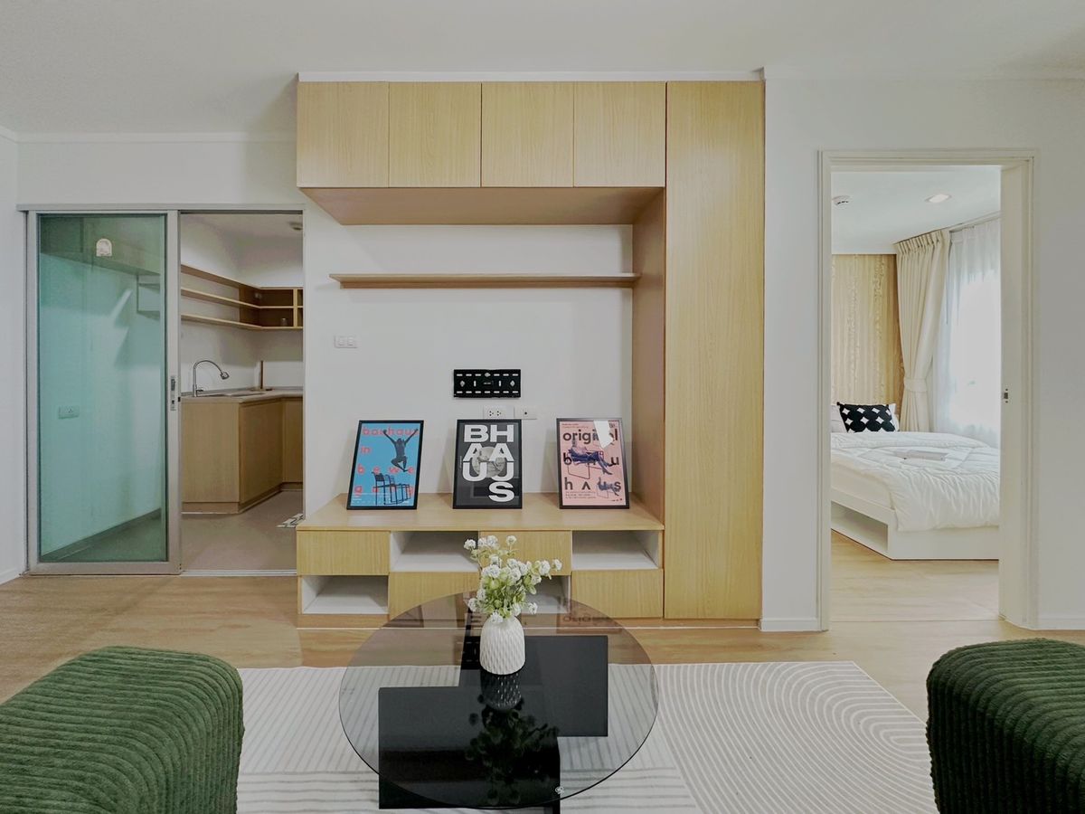 ‼ ️ Sell Lumpini Place Srinakarin - Hua Mak Station, beautiful decoration room, ready to move in Start installment only 1, xxxx baht
