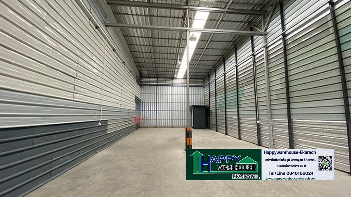 Warehouse for rent, Lat Krabang, Nong Chok, size 176 sqm .. Good location, big car, convenient to pass, installation, transportation office, area 4, near Suwinthang Road, Min Buri BTS Airport Lat Krabang and Suvarnabhumi Airport 3 Phase – รูปที่ 3