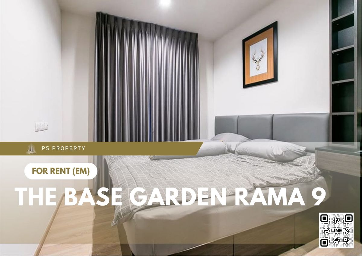 ให้เช่า 📍 The Base Garden Rama 9 📍 ใกล้ APL รามคำแหง เฟอร์นิเจอร์ และ เครื่องใช้ไฟฟ้าครบ 