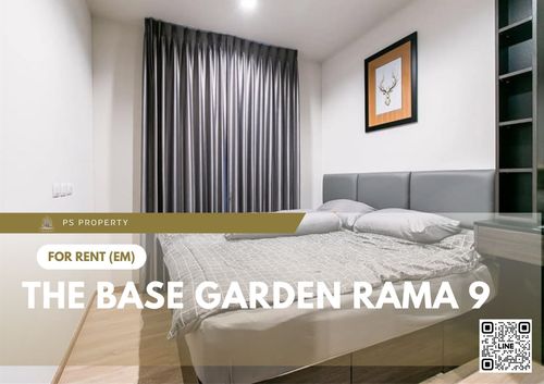 For rent 📍 The Base Garden Rama 9 📍 near APL Ramkhamhaeng, fully furnished and equipped with appliances