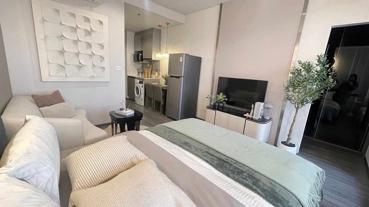 For Rent!! Ideo Mobi Rangnam | Rent Price!! 20,000฿ per month❤️‍🔥| 1 Bedroom size 30.56 sq.m. | Contract Aomam (agent) Tel./Line id : 0955871692 WhatsApp : +66 95 587 1692 – รูปที่ 4