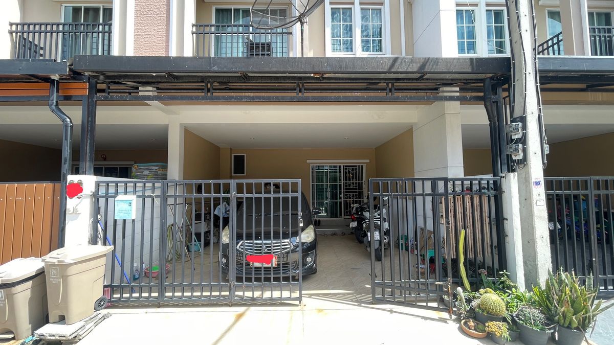 Townhouse for sale, 2 floors, 3 bedrooms, 3 bathrooms, good price, Niriyil Irish Project, near Central Mahachai – รูปที่ 2