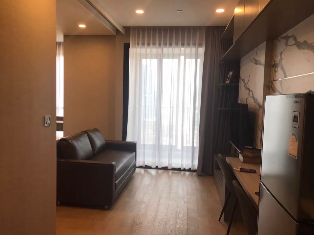 📍 ให้เช่า / For Rent!! Ashton Chula - Silom💥 1 Bedroom | 34 sq.m. | 27,000 THB / month🛋 เฟอร์ครบ พร้อมอยู่ทันที! (Fully Furnished – Ready to Move in‼️)📞 Contact: Aomam (Agent)Tel / Line ID : 095-587-1692 WhatsApp : +66 95 587 1692 – รูปที่ 4
