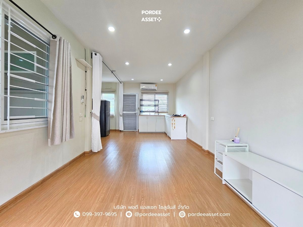 sell!! Townhome BTN Residence (not other house behind the house, size 20 sq.m.), Soi Chan Thong Iam, Bang Bua Thong, Nonthaburi, near Central West: BTN Residence – รูปที่ 2